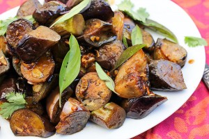 Sticky Sweet Asian Eggplant