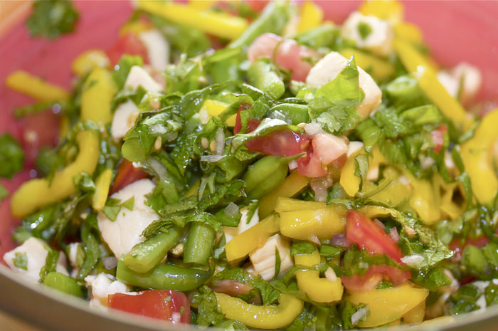 Ceviche Salad with Bay Scallops - NOURISH Evolution