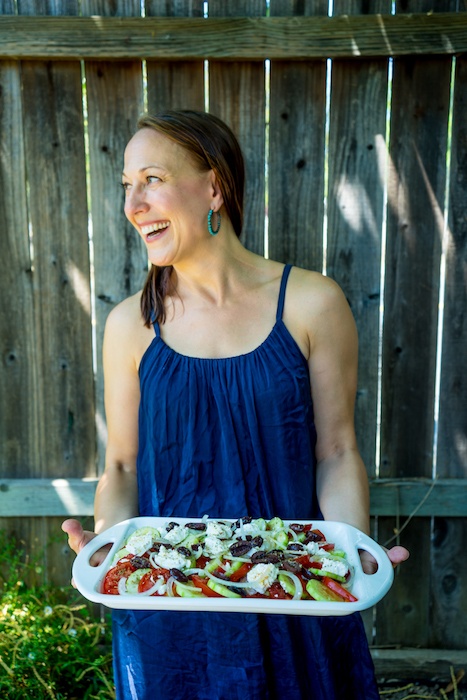 Real Greek Salad - NOURISH Evolution