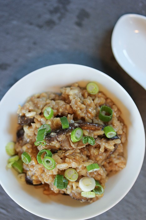 Comforting Brown Rice Porridge with Mushrooms - NOURISH Evolution